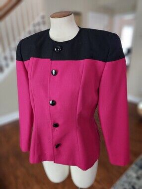 VTG 80s ETOSHA Retro Jacket Size 10